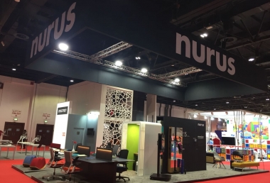 dubai 2018 workspace fuarı nurus standı