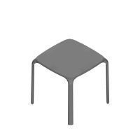 drop table square 3d model